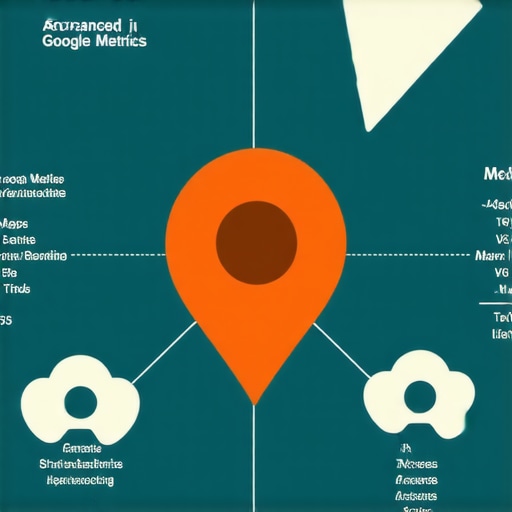 Infographic showcasing complex signals influencing Google Maps rankings