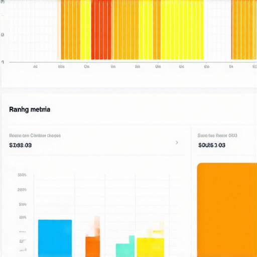 Screenshot of SEO dashboard with real-time Google Maps ranking metrics.
