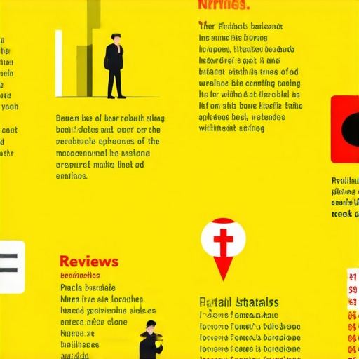 A step-by-step diagram illustrating methods to improve local Google Maps rankings