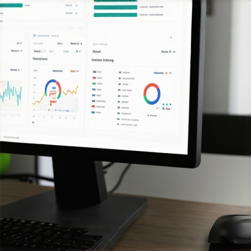 Screenshot of local ranking analytics dashboard showing Google Maps performance metrics.