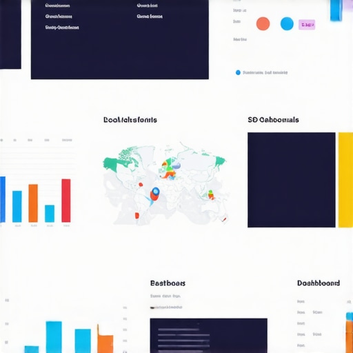 Screen showing SEO and Google Maps management tools on a desktop monitor.