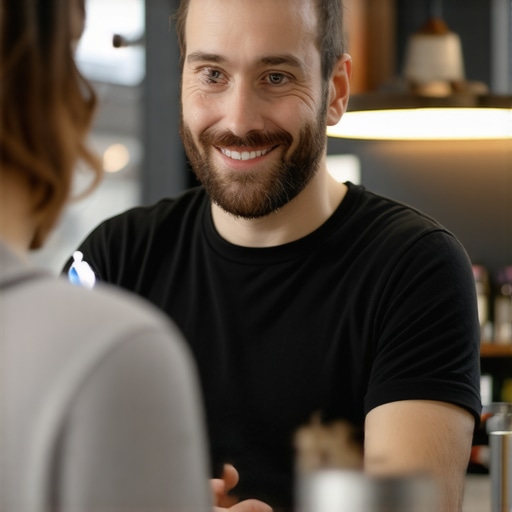 Business owner uploading photos and verifying data on Google My Business