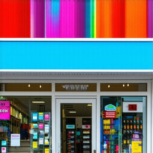 Bright, welcoming local storefront with staff A busy storefront with friendly staff and clear signage